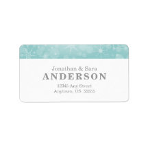 Flocos de neve no chá