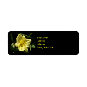 Etiqueta Flor Amarelo