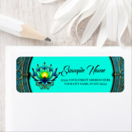 Etiqueta Flor de Elegância, Lotus Místico.