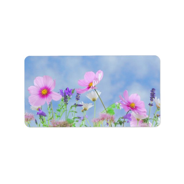 Etiqueta Flor selvagem (Frente)