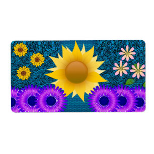 Etiqueta Floral Labels Flower