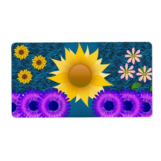 Etiqueta Floral Labels Flower (Frente)