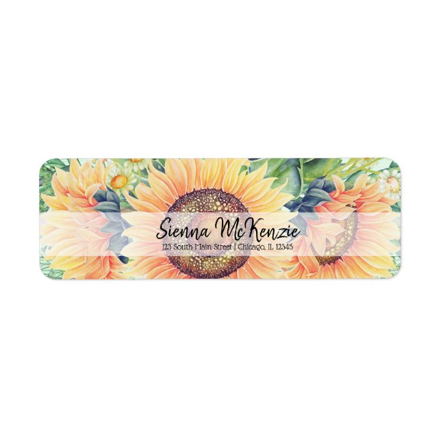 Etiqueta Flores buquês para todas as ocasiões (Frente)