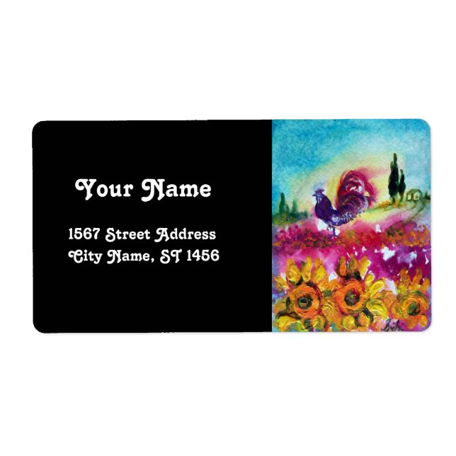 ETIQUETA FLORES E ROSTAS NEGROS (Frente)