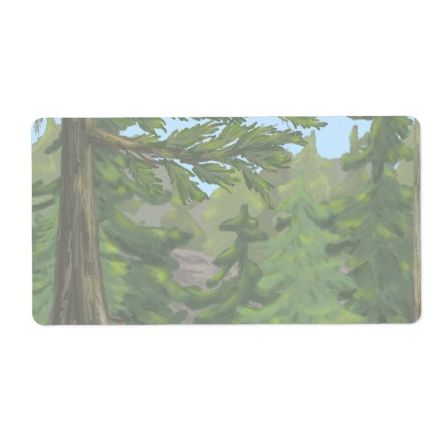 Etiqueta Florestas Verdes (Frente)