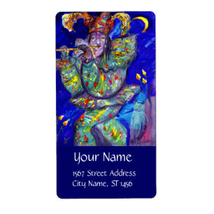 Etiqueta FLUTIST EM AZUL / Noite de Carnaval de Veneza