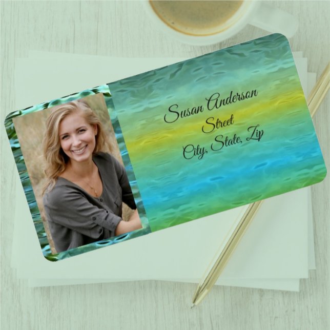 Etiqueta Fluxo do rio Mismaloya 0329 Endereço (Criador carregado)