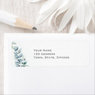 Etiqueta Folhas de eucalipto greenery botânica Casamento
