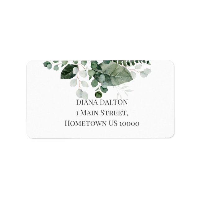 Etiqueta FOLHAS VERMELHAS BOTÂNICAS primavera BEAUTY (Frente)