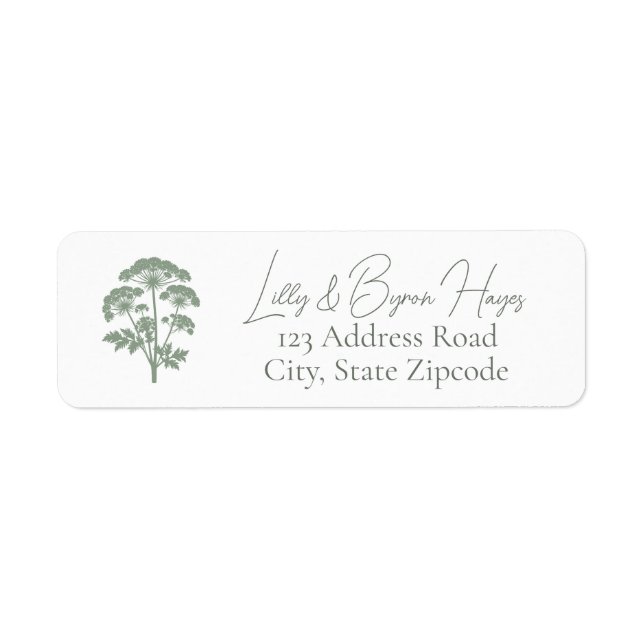 Etiqueta FONDNESS | Return Address Label (Frente)