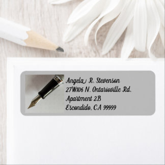 Etiqueta Fonte de Caneta