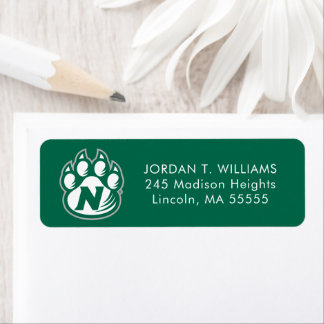 Etiqueta Formando do Estado NW Missouri