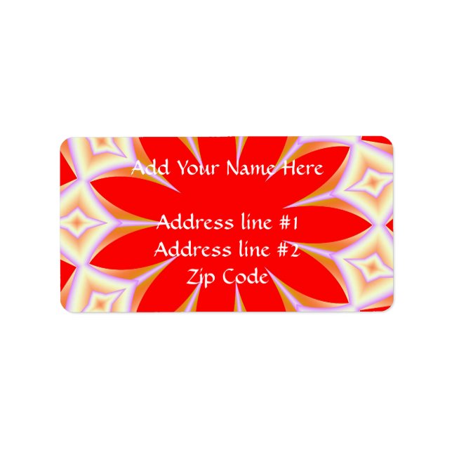 Etiqueta Fractalescopo 29 (Frente)