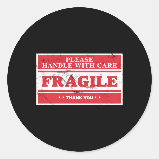 Etiqueta Frágil Manipule Com Cuidado Pa Emocional (Frente)