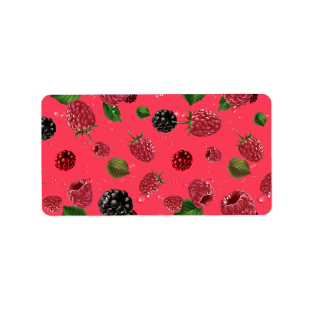 Etiqueta Framboesa (Frente)