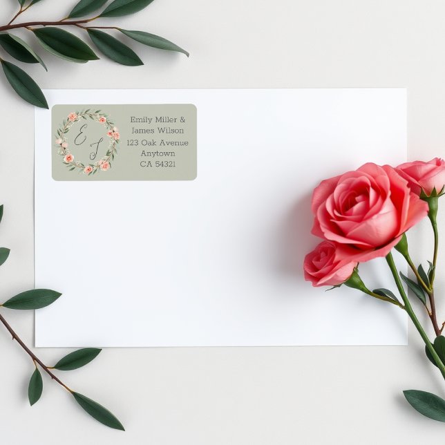 Etiqueta Fraqueza rosa, romântica (Criador carregado)