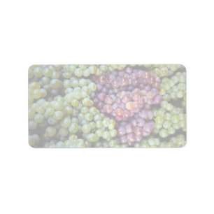 Etiqueta Fruta deliciosa das uvas
