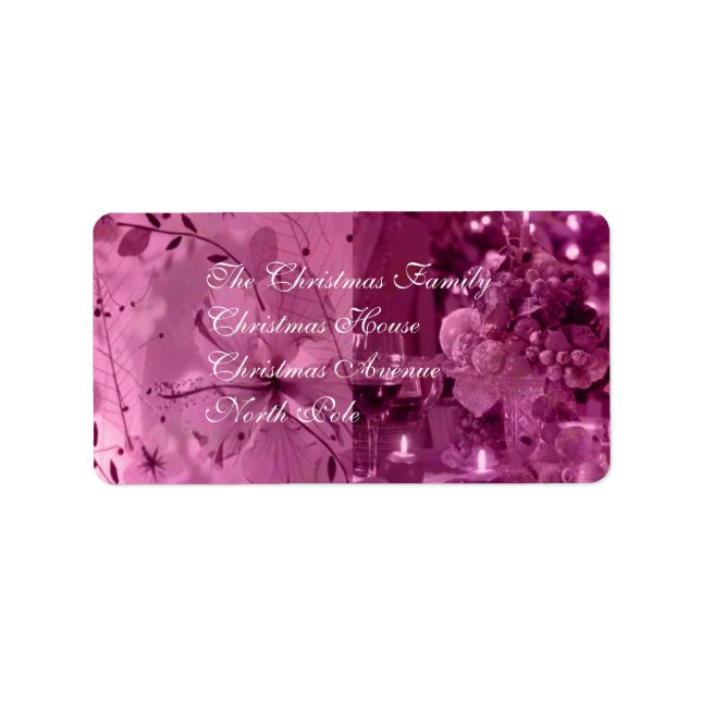 Etiqueta Frutas, Vinho e Flores (Frente)