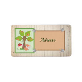 Etiqueta Fuchs Unterm Baum