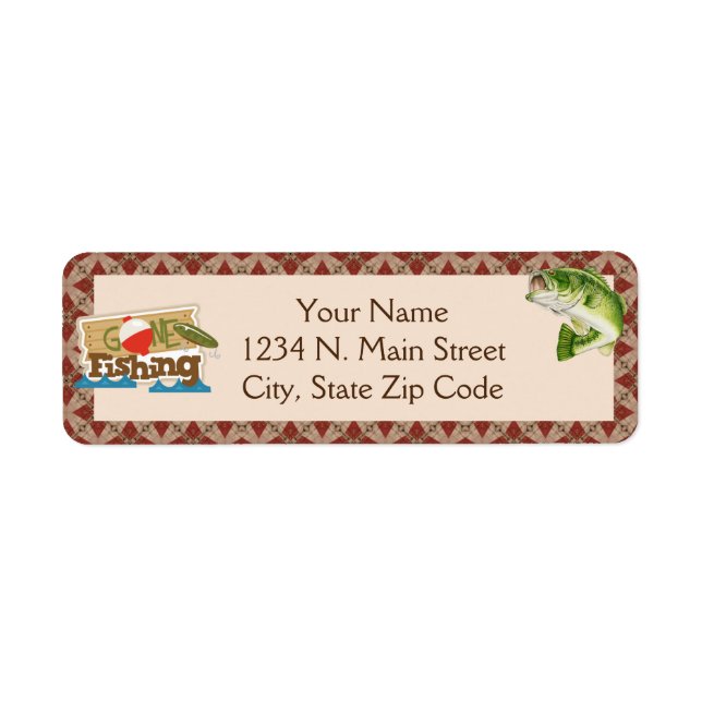 Etiqueta Fuga da pesca (Frente)