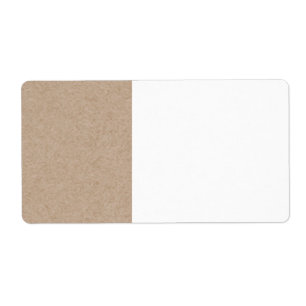 Etiqueta Fundo do papel de embalagem de Brown Impresso