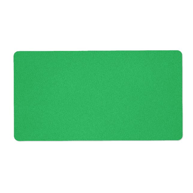 Etiqueta Fundo Granulado Verde Tendência (Frente)