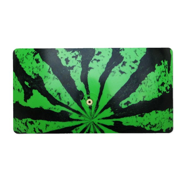 Etiqueta Futebol de melancia / bola de futebol (Frente)