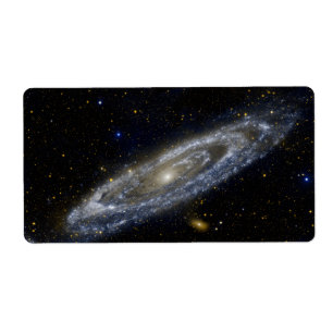 Etiqueta Galáxia do Andromeda