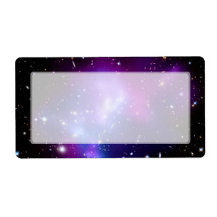 Etiqueta Galaxy Cluster MACS J0717 (Telescópio Hubble)