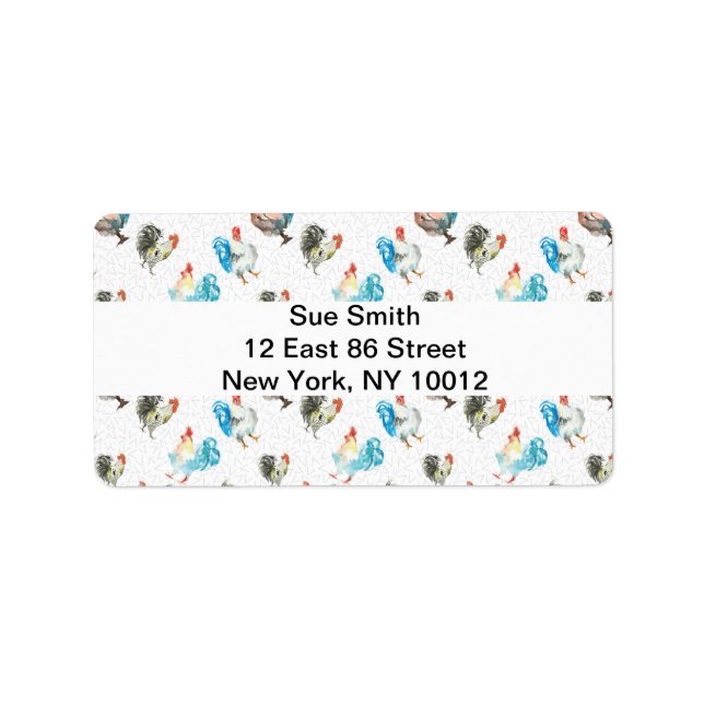 Etiqueta Galinha Lover Country Hens (Frente)