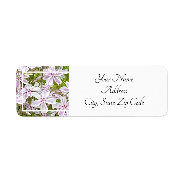 Etiqueta Garden Delight (Frente)