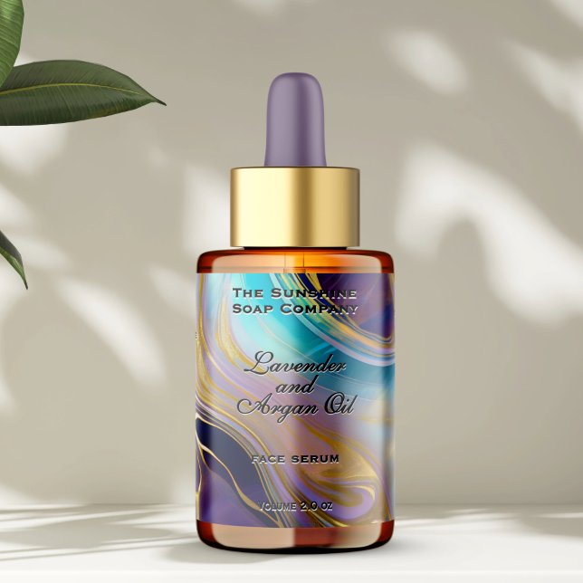 Etiqueta Garrafa de Conta de Fundo Opal (Criador carregado)