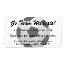 Garrafa de esferas de futebol