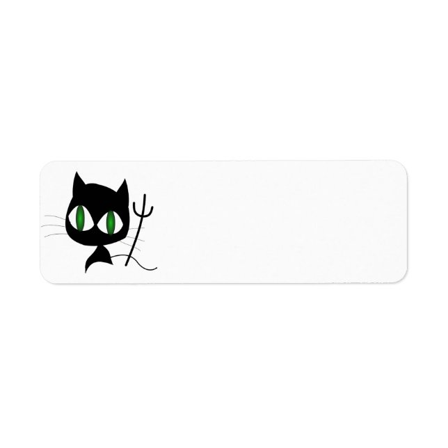 Etiqueta Gatinho Wicked (Frente)