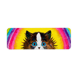 Etiqueta Gato no Arco-íris, Louis Wain