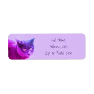 Etiqueta Gato Roxo