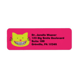 Etiqueta Gato verde limão em Fornos Ortodontista