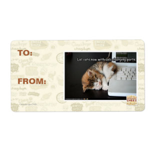 Etiqueta Gatos de Lol com USB