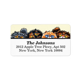 Etiqueta Gatos Gelados Persianos e Creme