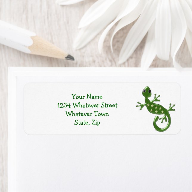 Etiqueta Gecko Lizard (Insitu)