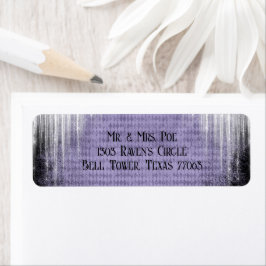 Etiqueta Gelo Gótico do Halloween