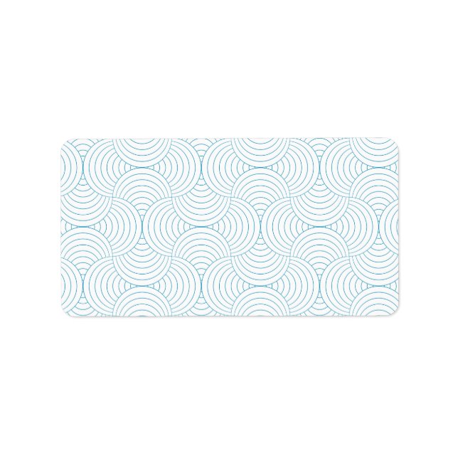 Etiqueta geométrico nº 2 (Frente)