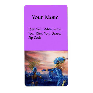 ETIQUETA GEORGE E DRAGÃO DE ALIENÍGENA DO SANTO