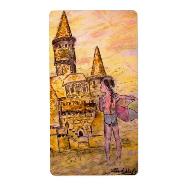 Etiqueta Giant Sandcastle (Frente)