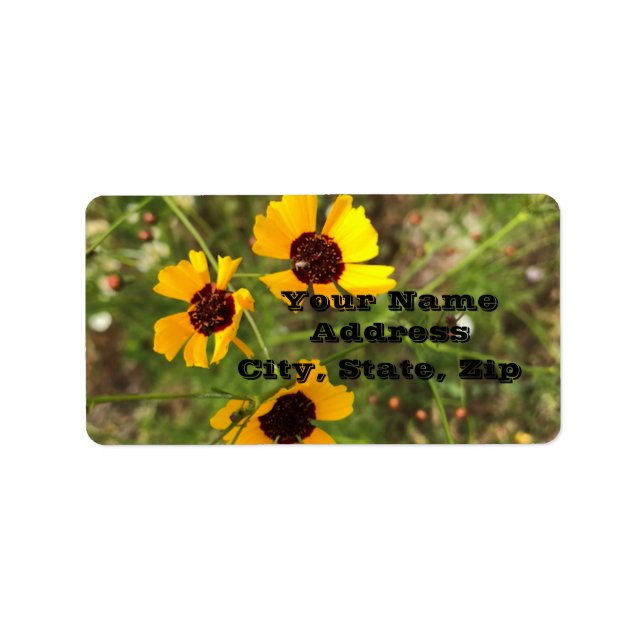 Etiqueta Girassol (Frente)