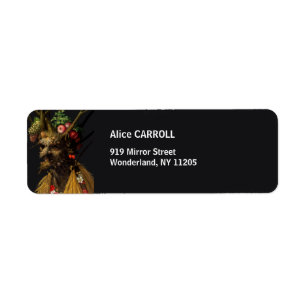 Etiqueta Giuseppe Arcimboldo - Quatro Assentos numa Cabeça