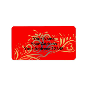 Etiqueta Glitter ouro espirra elementos de rabo flo românti