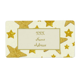 Etiqueta Glitzersterne,