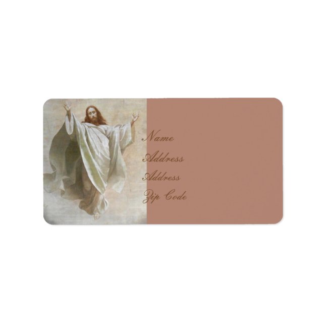 ETIQUETA GLORY TO JESUS (Frente)