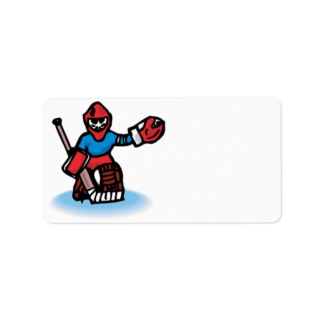 Etiqueta Goalie (Frente)